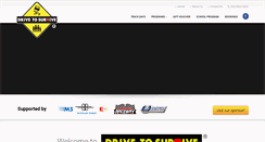 Desktop Screenshot of drivetosurvive.com